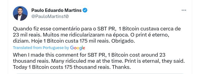 bitcoin brazil politicians