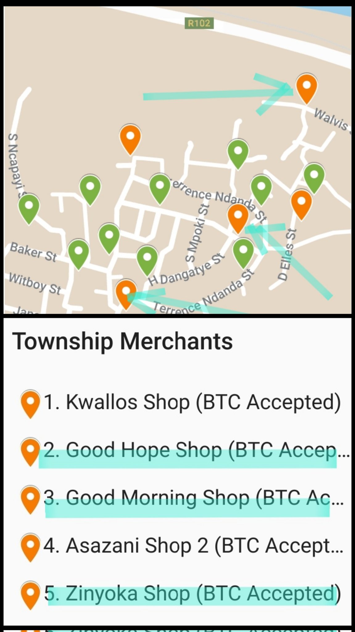 shops accepting bitcoin south africa mossel bay