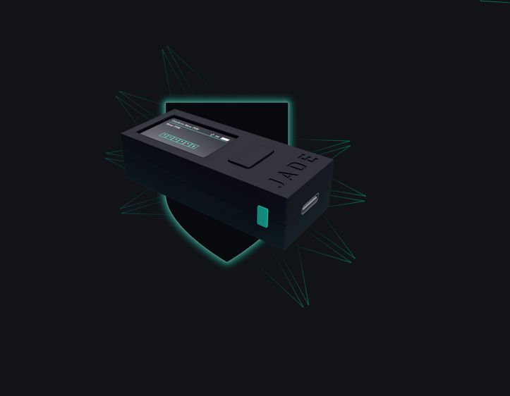  Blockstream Jade - Bitcoin Hardware Wallet - Camera - Bluetooth  - USB-C - 240 mAh Battery - Secure Your Bitcoin Offline : Electronics