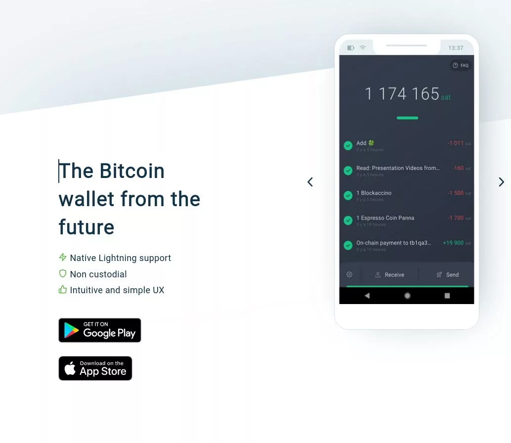 Lightning Wallet - Bitcoin wallet for iOS and Android