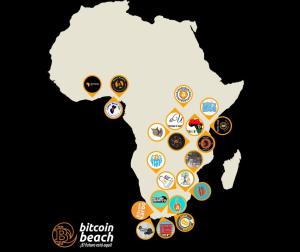 Which country uses Bitcoin most in Africa?