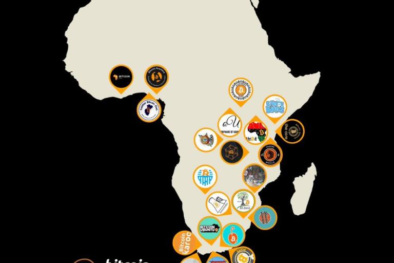 Which country uses Bitcoin most in Africa?